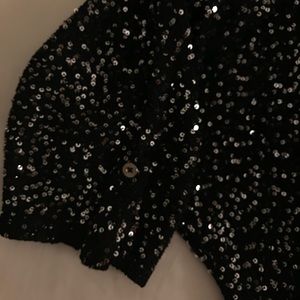 Bebe sequin top